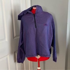 Vintage 90s Pacific Connections quarter-zip windbreaker